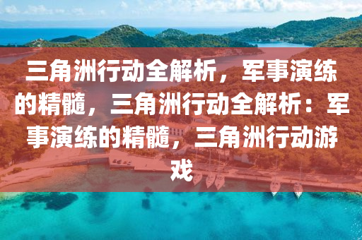 三角洲行动全解析,军事演练的精髓,三角洲行动全解析:军事演练的精髓,三角洲行动游戏