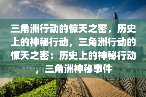 三角洲行动的惊天之密，历史上的神秘行动，三角洲行动的惊天之密：历史上的神秘行动，三角洲神秘事件