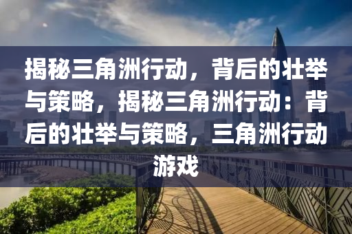 揭秘三角洲行动，背后的壮举与策略，揭秘三角洲行动：背后的壮举与策略，三角洲行动游戏