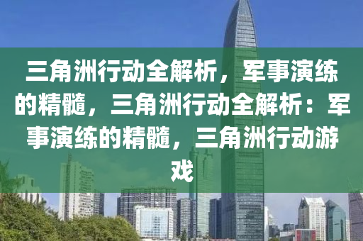 三角洲行动全解析,军事演练的精髓,三角洲行动全解析:军事演练的精髓,三角洲行动游戏