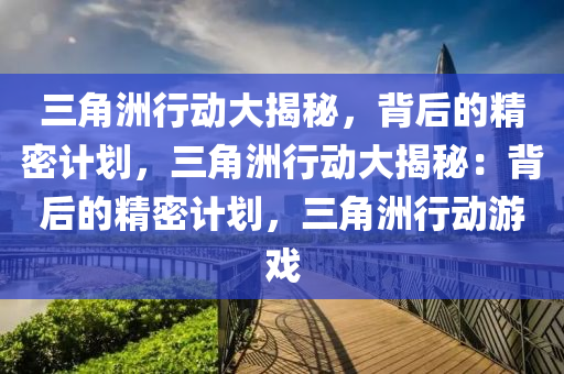 三角洲行动大揭秘,背后的精密计划,三角洲行动大揭秘:背后的精密计划,三角洲行动游戏
