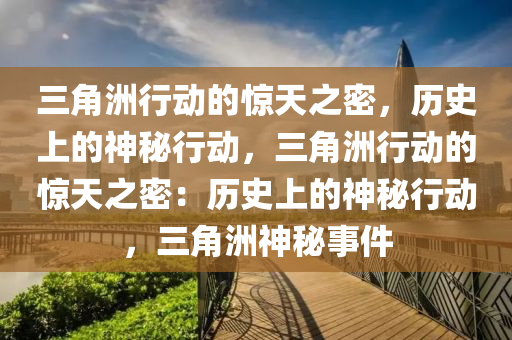 三角洲行动的惊天之密，历史上的神秘行动，三角洲行动的惊天之密：历史上的神秘行动，三角洲神秘事件