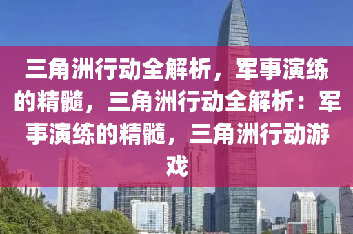 三角洲行动全解析，军事演练的精髓，三角洲行动全解析：军事演练的精髓，三角洲行动游戏