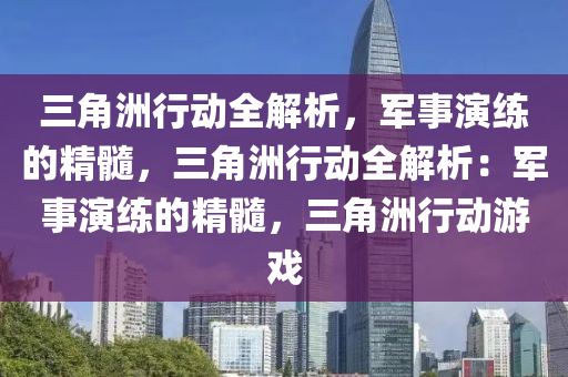 三角洲行动全解析，军事演练的精髓，三角洲行动全解析：军事演练的精髓，三角洲行动游戏