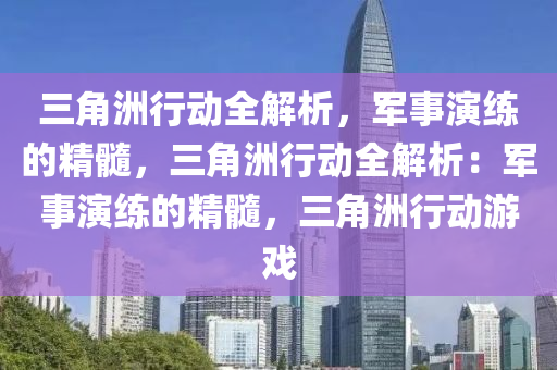三角洲行动全解析，军事演练的精髓，三角洲行动全解析：军事演练的精髓，三角洲行动游戏