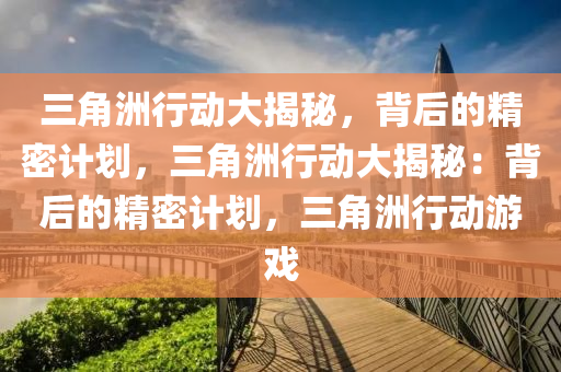 三角洲行动大揭秘，背后的精密计划，三角洲行动大揭秘：背后的精密计划，三角洲行动游戏
